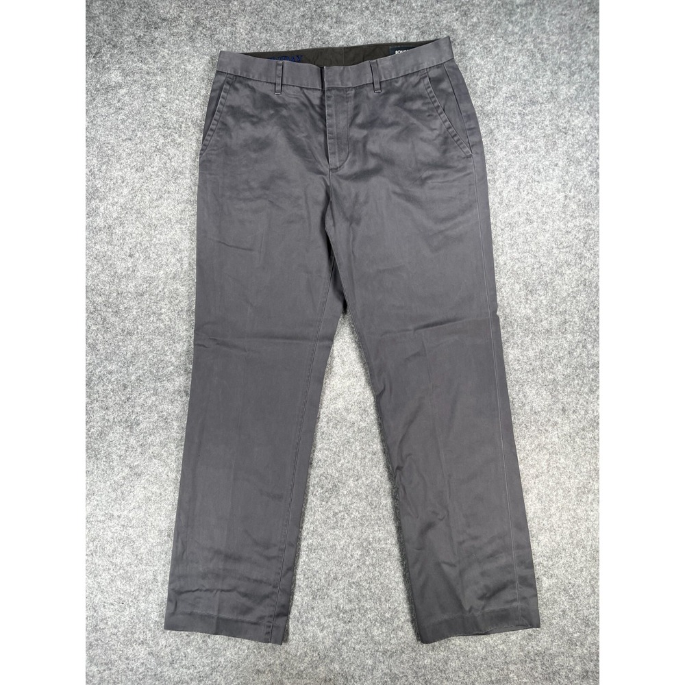 Bonobos Pants Men's 32x30‎ Dark Gray Friday Straight Fit Dress Pants